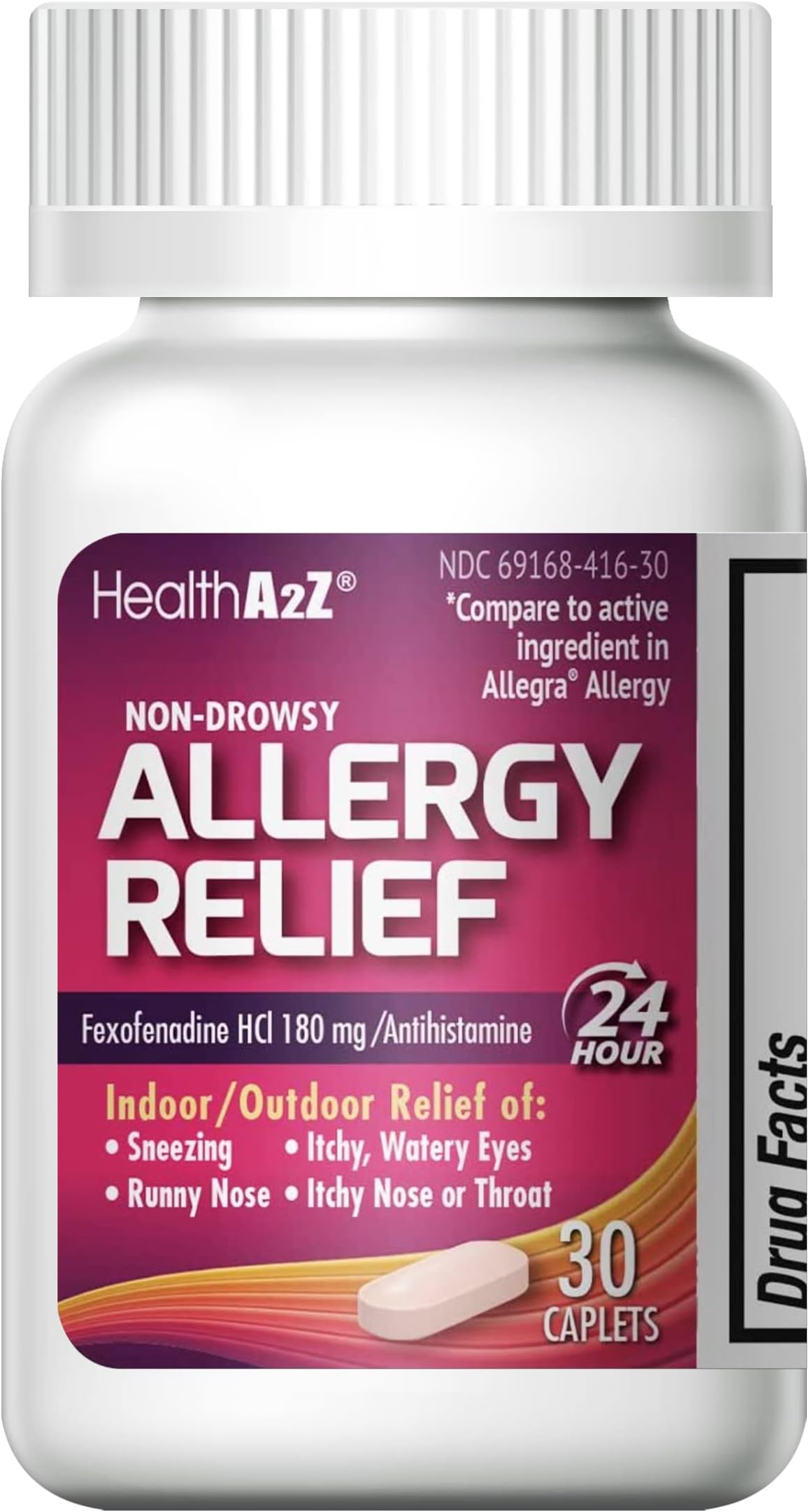 LDR ALLERGY RELIEF FEX TB 180MG70