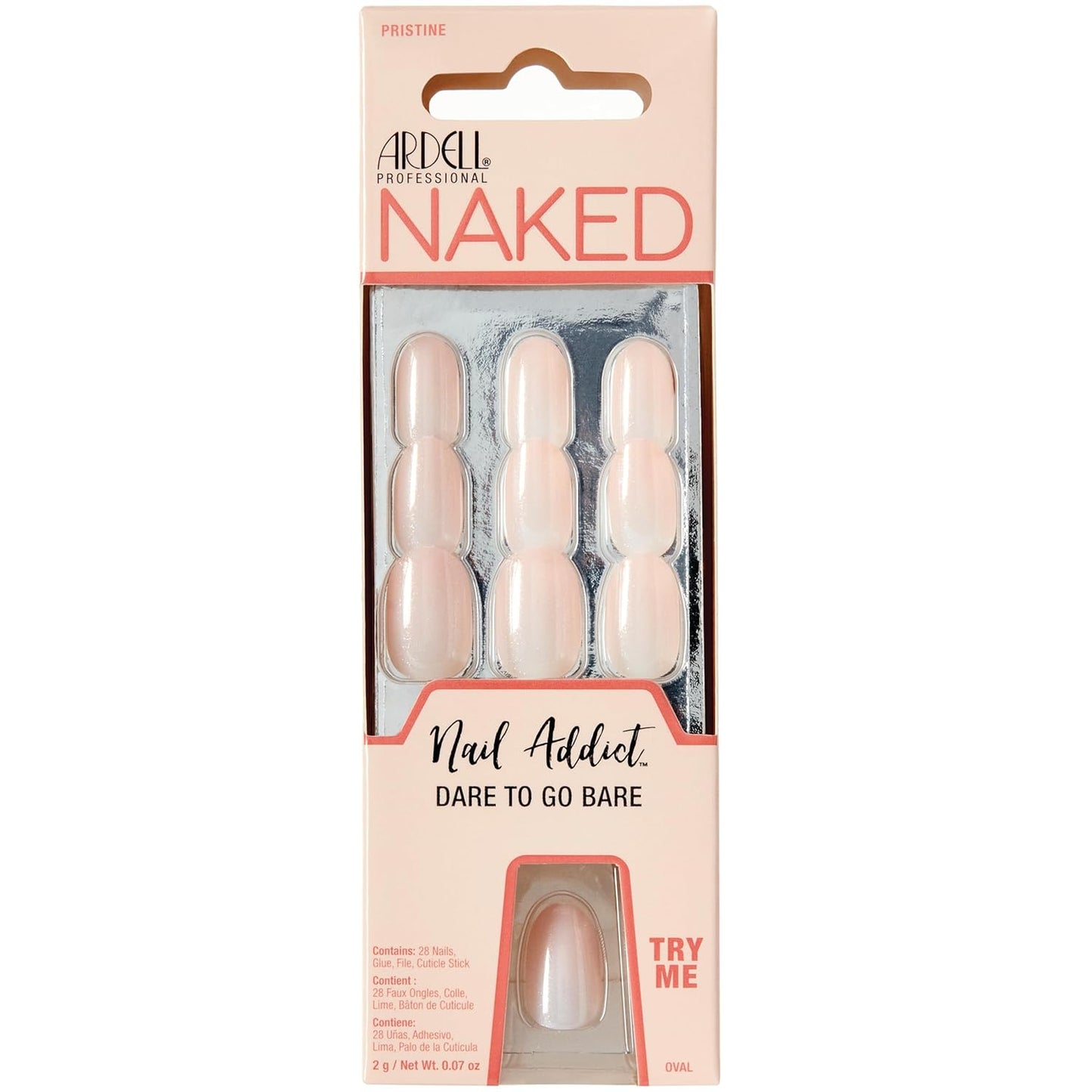 ARDELL NAIL BARELY THERE NUDE