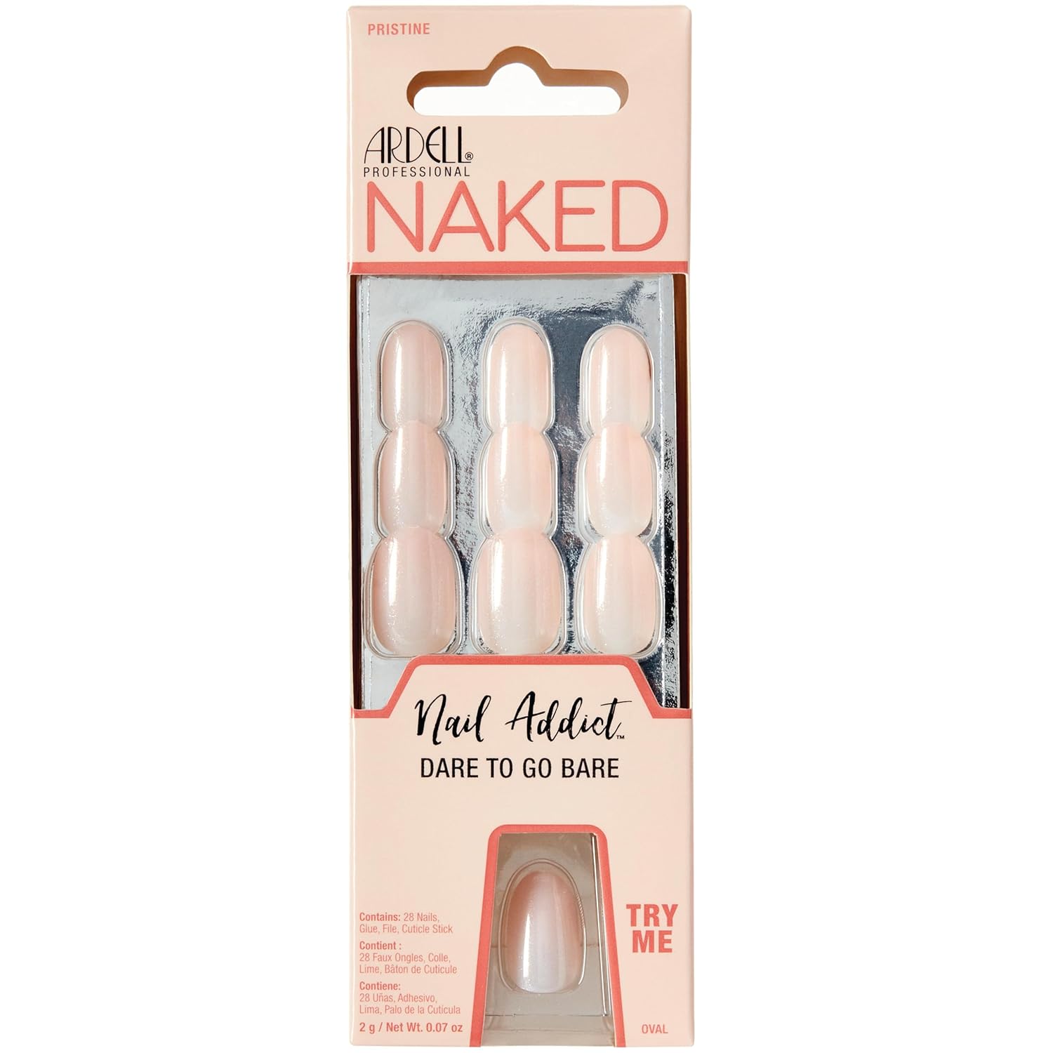 ARDELL NAIL BARELY THERE NUDE