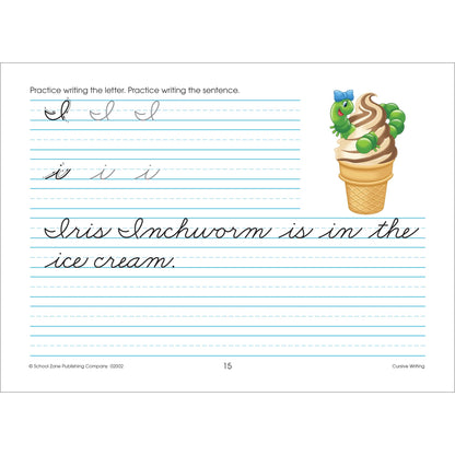 School Zone An I Know It Book Cursive Writing