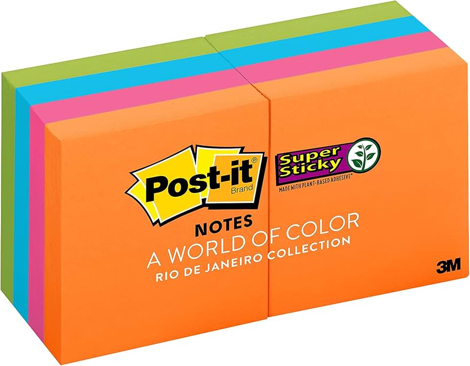 POST-IT SPR STK NOTES 12X2 CLS