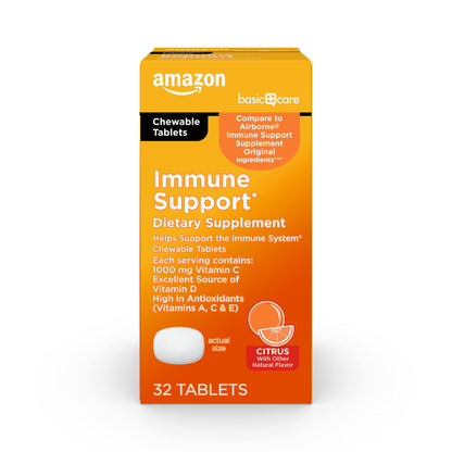 GNP IMMUNE SUPPORT CHEWTAB CITRUS 32CT