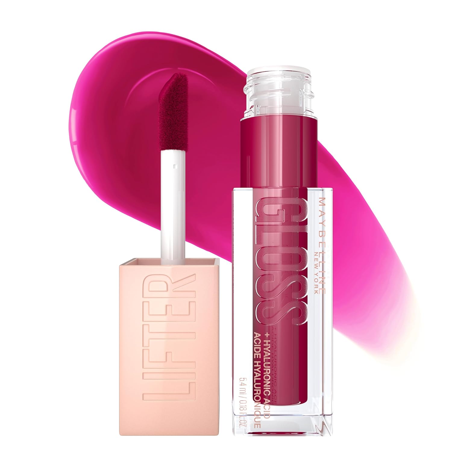 MAYBELLINE New York Lip Lifter Glaze Lip Balm, Cherry Swirl