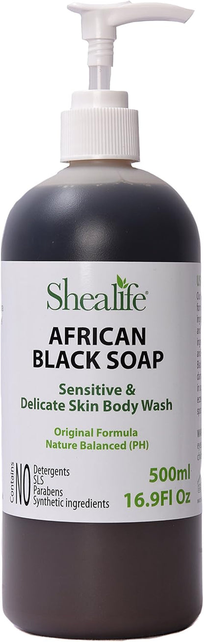 AFRICAN BLK LIQSOAP W/COCO16.9Z