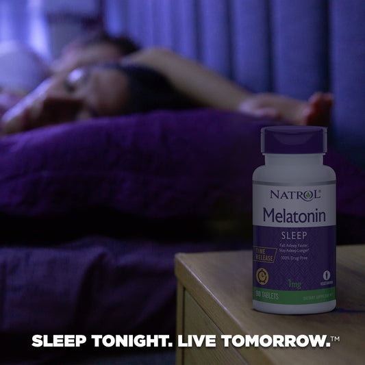 NATROL MELATONIN,1 MG TIME REL