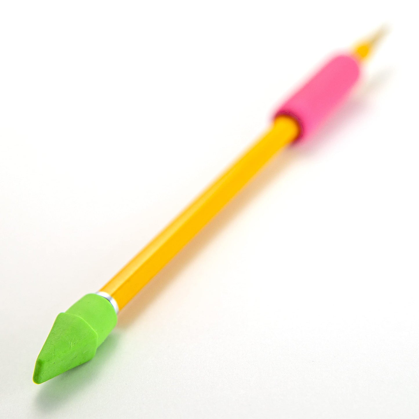 CLi Pencil Eraser Caps - Assorted Neons, 20 count