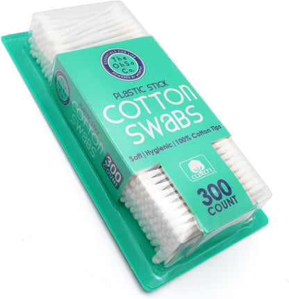 THE OHSO CO COTTON SWABS,PLASTIC STK