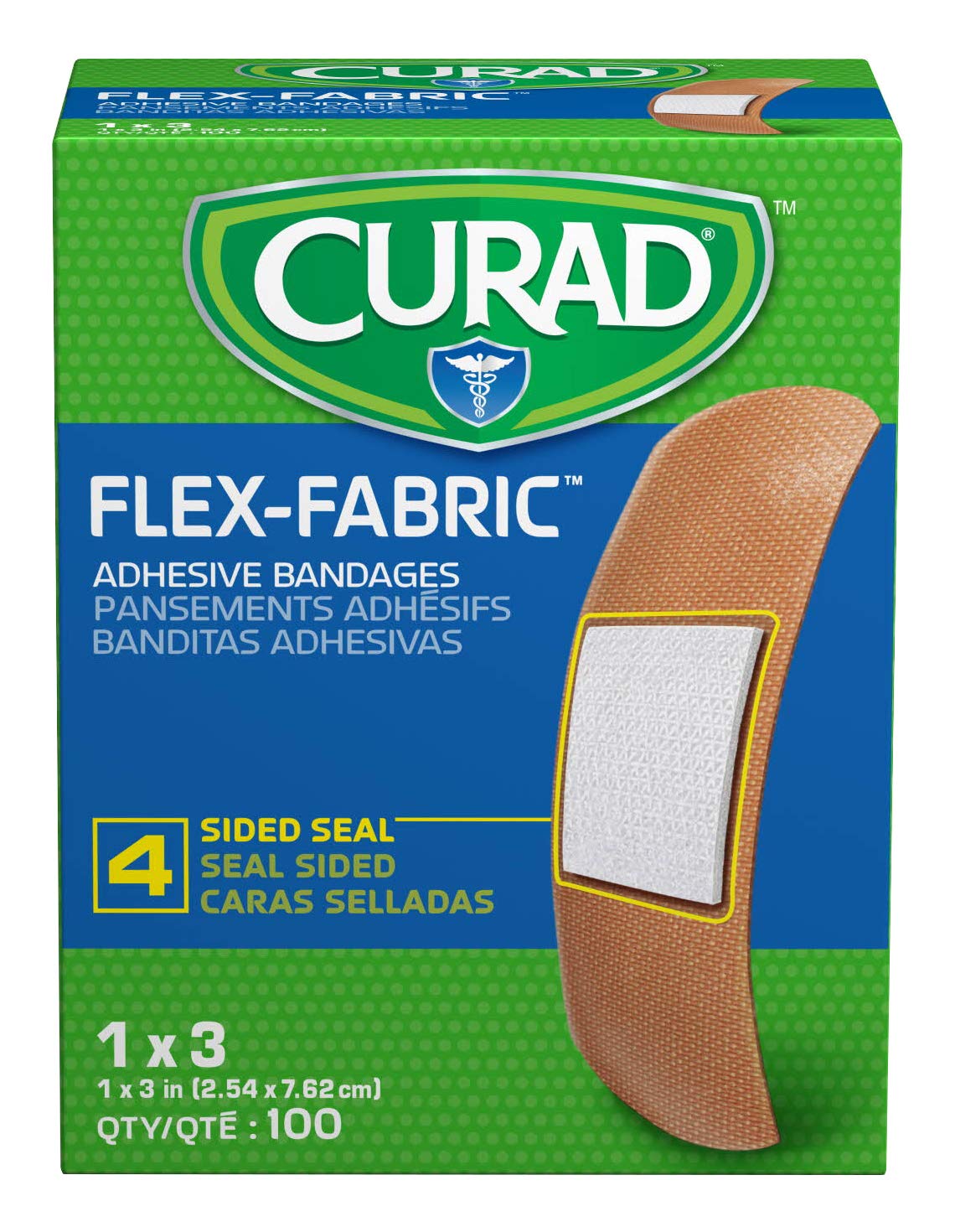CURAD FLX FBRC AP 3/4N 40 VALBX