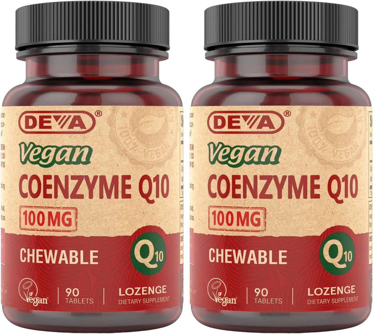 DEVA VEGAN VITAMINS COENZYME Q10,100MG,VEGAN