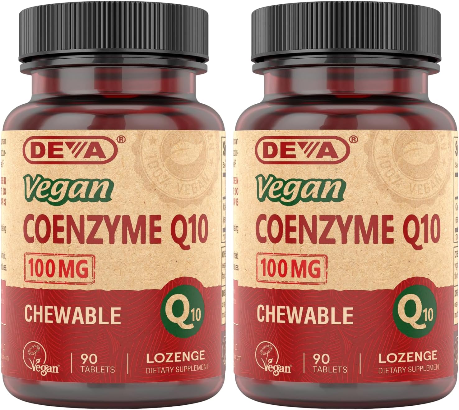 DEVA VEGAN VITAMINS COENZYME Q10,100MG,VEGAN