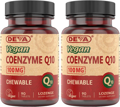 DEVA VEGAN VITAMINS COENZYME Q10,100MG,VEGAN