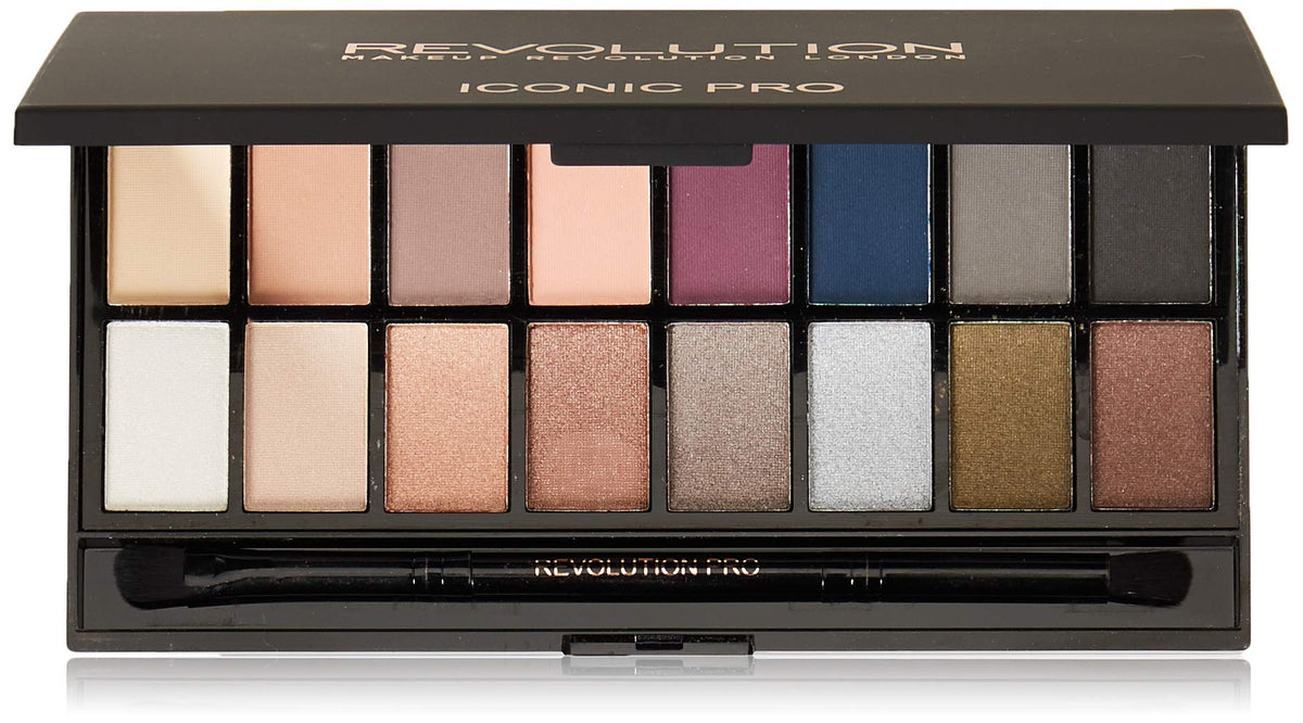 Revolution The Vibrant Icon Shadow Palette - Brights, 0.24 oz