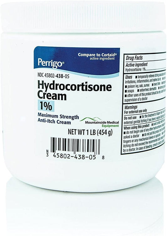 HYDROCORTISONE 1% CREAM 454GM PERRIGO