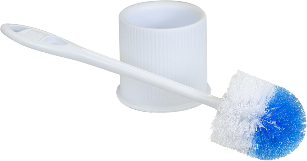 Quickie European Toilet Bowl Brush and Caddy