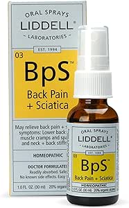 LIDDELL HOMEOPATHIC BACK PAIN/SCIATICA