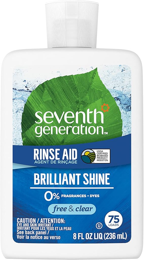 SEVENTH GENERATION DISH RINSE AID,FR & CLR