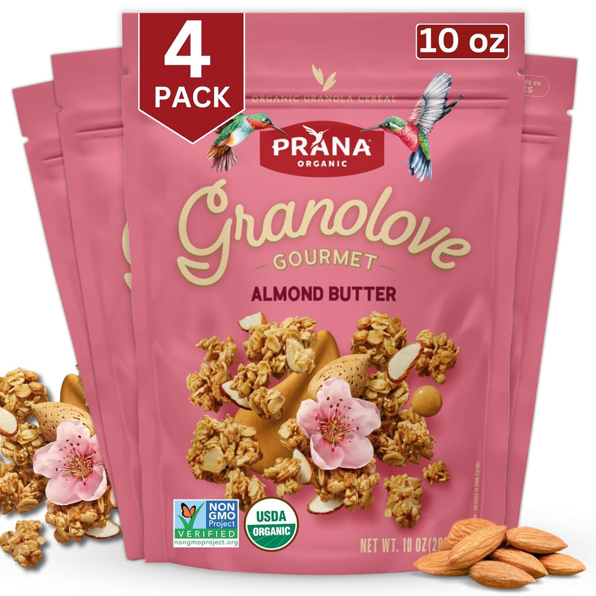 PRANA ORGANICS CEREAL,OG2,OVRNT CHIA,BRY