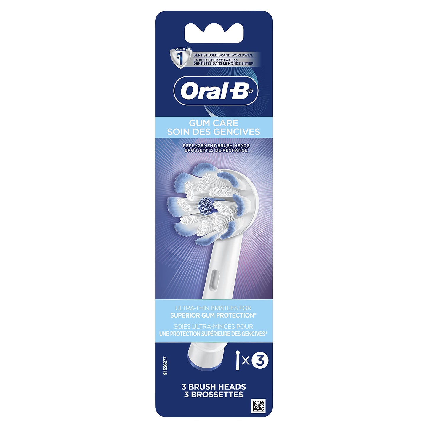 Oral-B Gum Care Replacement Brush Heads 3 Count