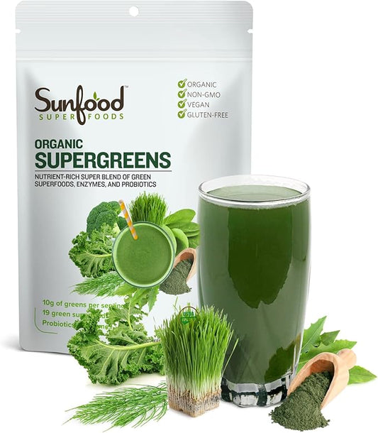 SUNFOOD SUPERGREENS,OG2,PROTEIN