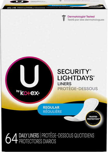 KOTEX LIGHTDAYS REGULAR UNS 8X64CT