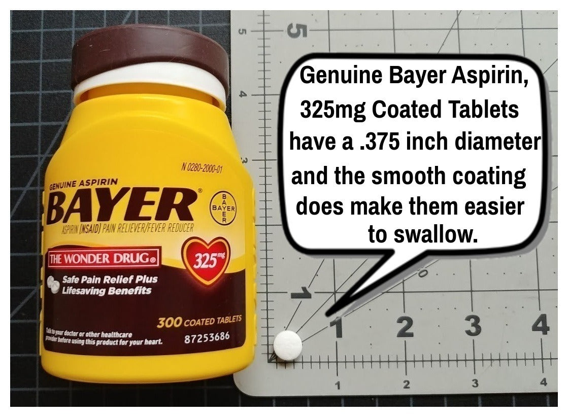 BAYER ASPIRIN TB 325MG 200 EZCAP