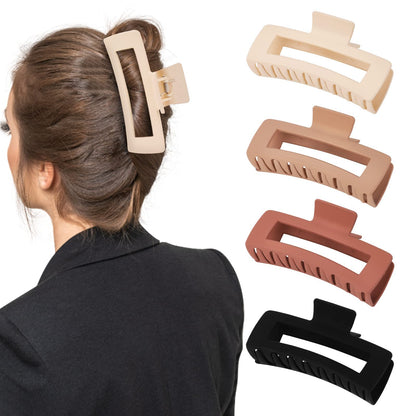 CLAW HAIR CLIPS BAREL 6CM 3 PK