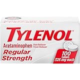 TYLENOL REGULAR STR TABLET 100CT