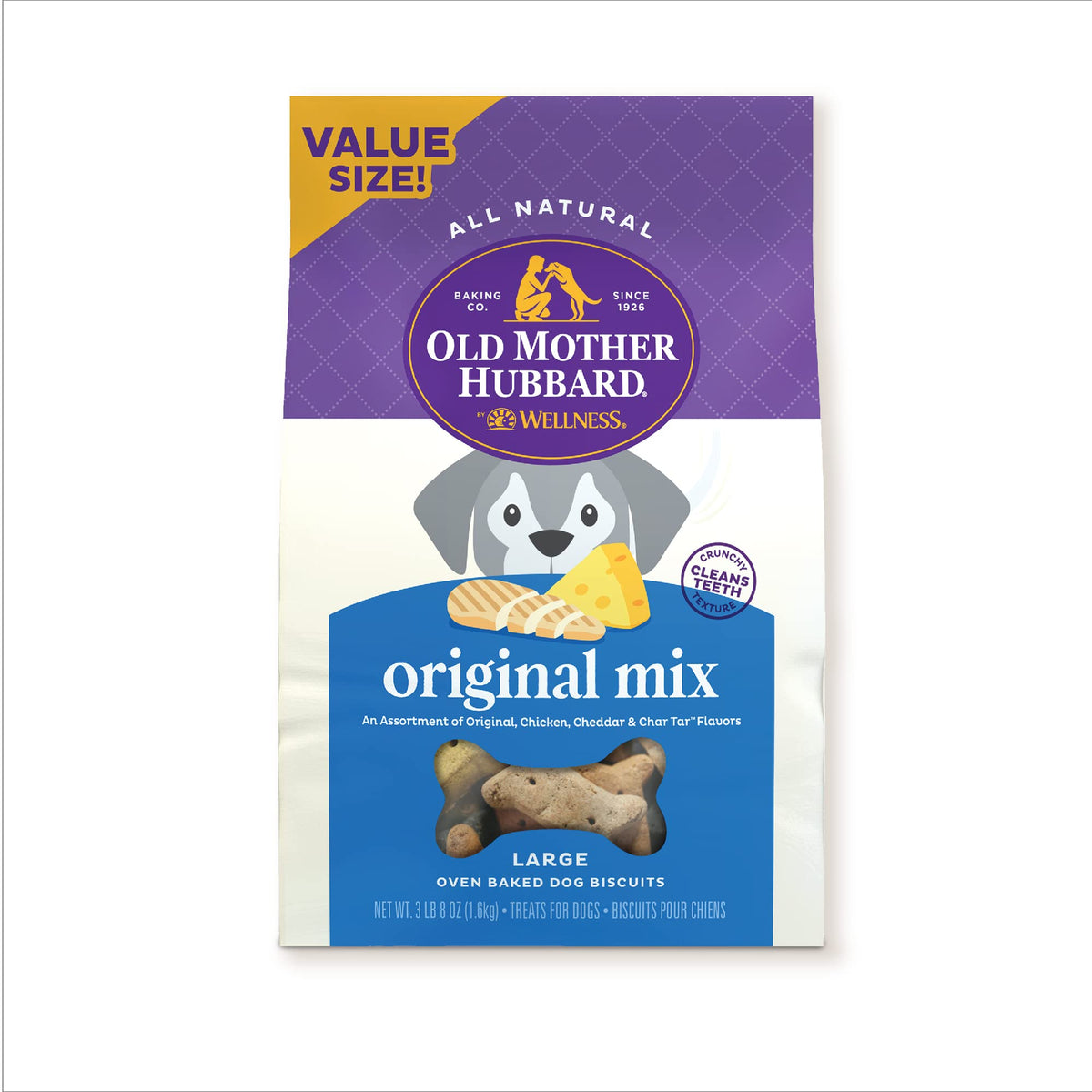 OLD MOTHER HUBBARD BISCUITS,SAVORY MIX,MINI