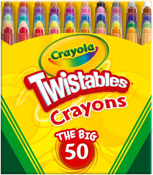 Crayola Mini Twistables Crayons, 24 count