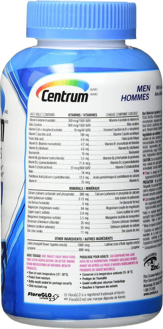 CENTRUM MEN MULTIVIT TAB 120CT