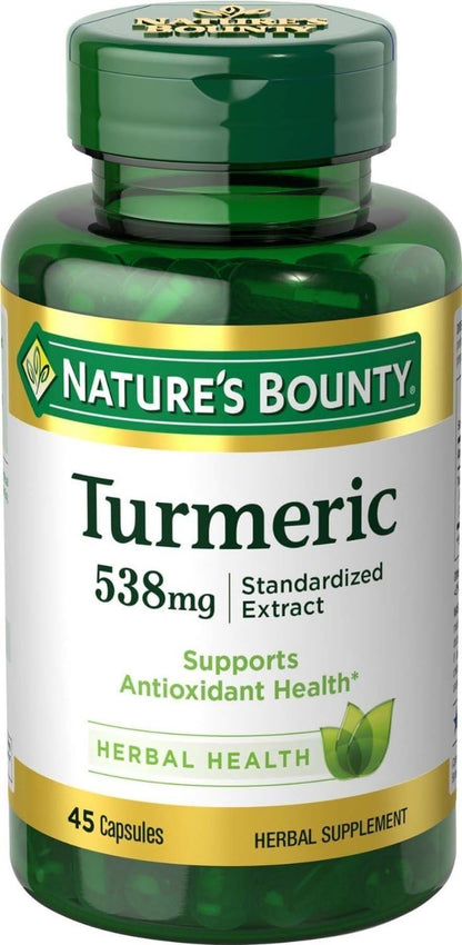 TUMERIC 450MG CAP 60CT NAT BOUNTY