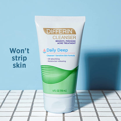DIFFERIN DAILY DEEP CLEANSER 4OZ