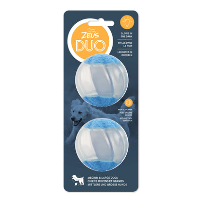 ZEUS DUO BALL 2.5" WITH LED 2CT