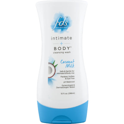 Fds Intimate + Body Cleansing Wash Coconut Milk 10oz