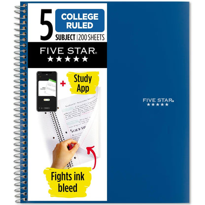 Roaring Spring 11"x9" Law Ruled Spiral Notebook, 3" Summary Margin, 20# Paper, Assorted Colors