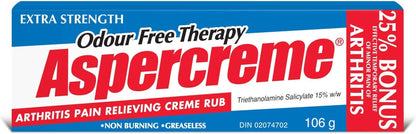 ASPERCREME AP 4% 12X1 ODFR