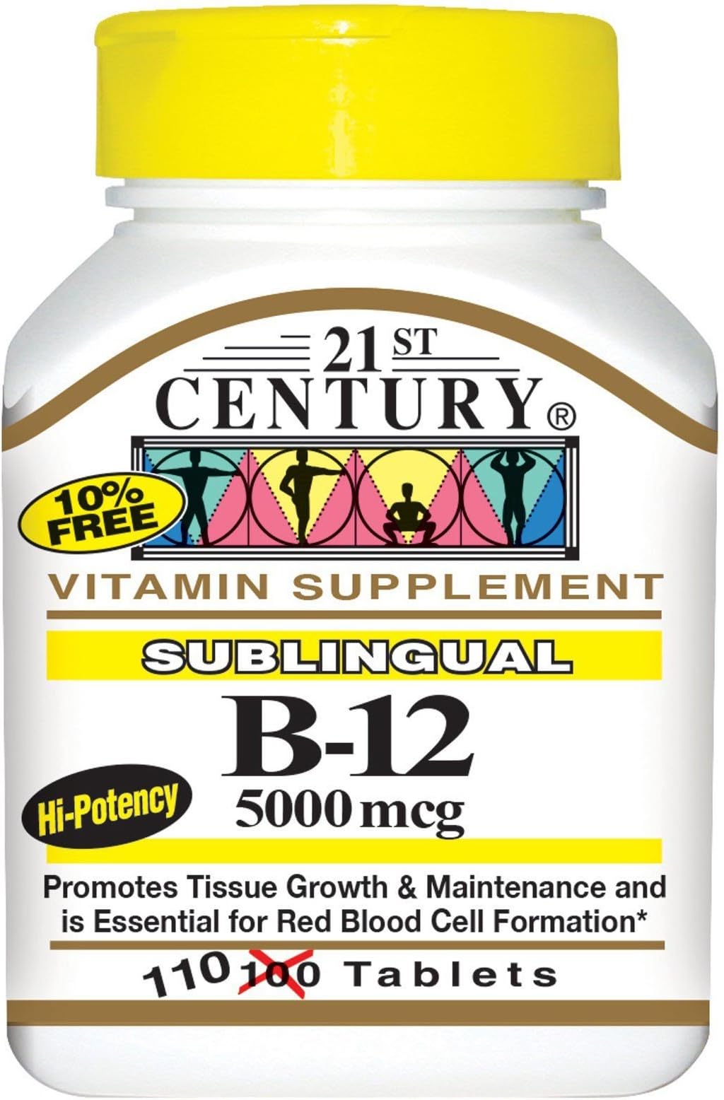 HI-ENER-G VIT B-12 5000MG TABLET 30CT