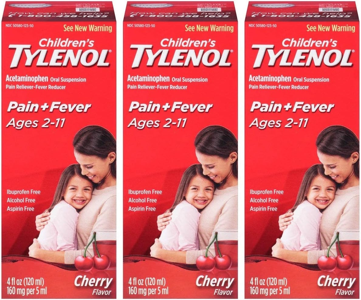 TYLENOL CHD C/F SS 120ML BGM
