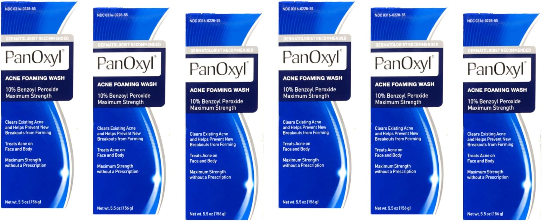 PANOXYL ACNE CREAMY WASH 4% 6OZ