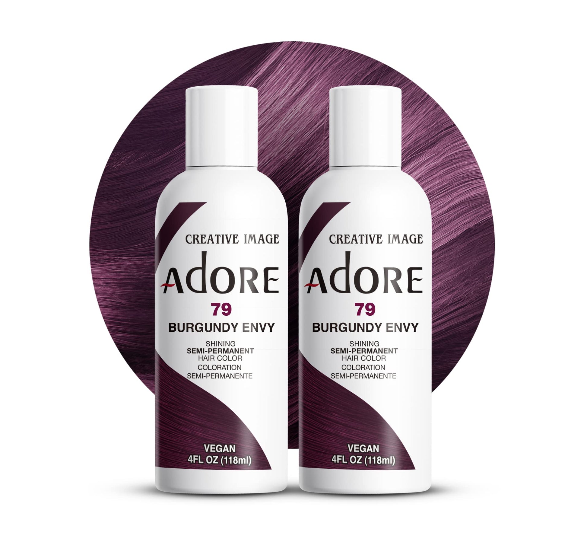 Adore Semi-Permanent Haircolor #079 Burgundy Envy 4oz