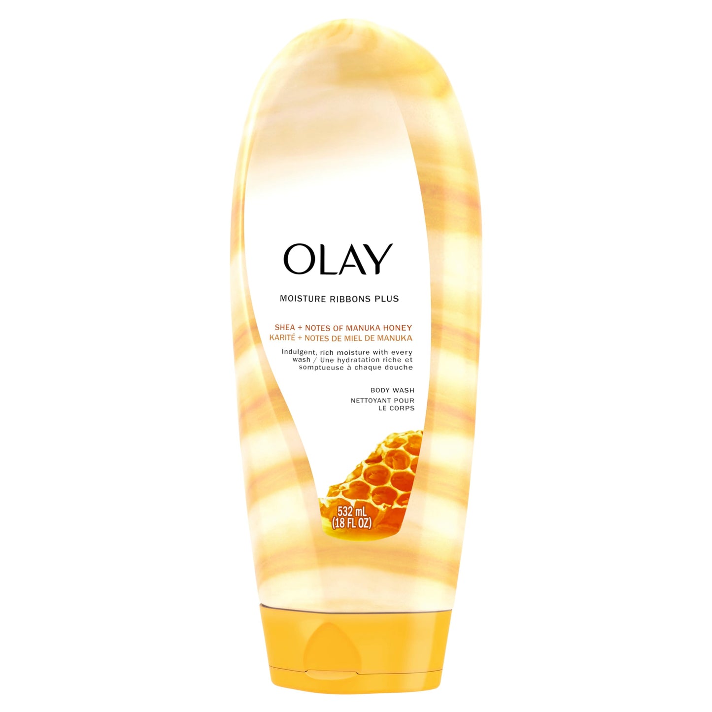 OLAY BODY WASH RIBBON PLUS LUSCIOUS 18OZ
