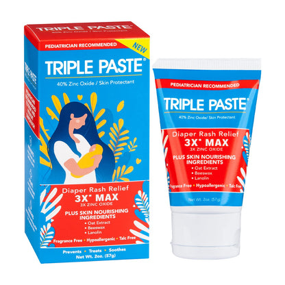 TRIPLE PASTE 3X MAX DIAPER RASH ONT 2OZ