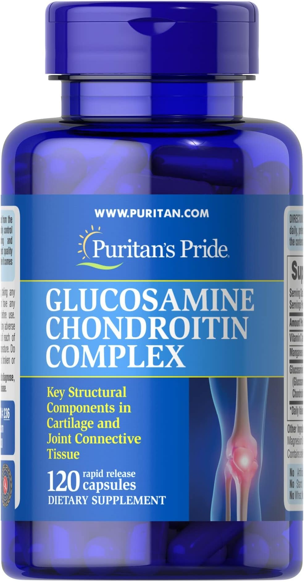 GLUCOSAMINE CHOND CAP 110CT NAT BOUNTY