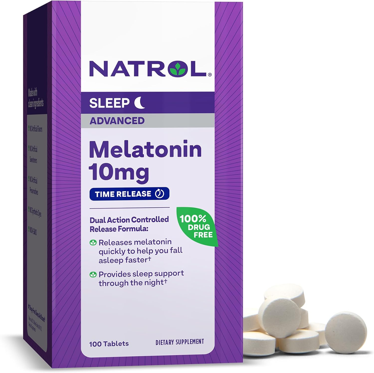 MELATONIN SLEEP TB 10MG 100 MS