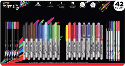 BiC Intensity Fine Point Permanent Markers - Assorted, 8 count
