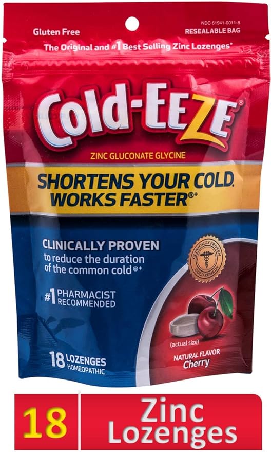 COLD-EEZE BOX S/F CHERRY LOZ 25CT