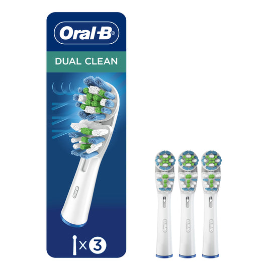 ORAL B TOOTHBRUSH DUAL CLEAN REFILL 3CT