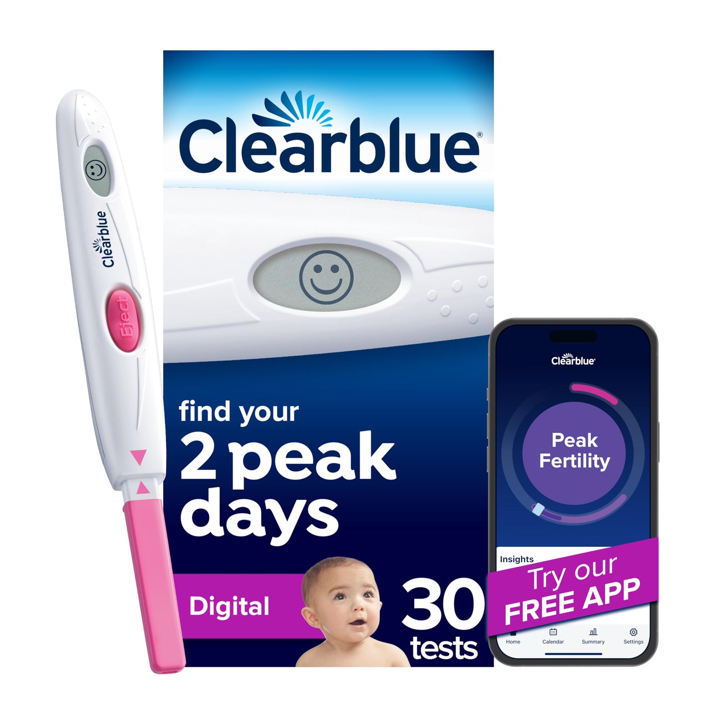 CLEARBLUE DIGITAL OVULATION TEST 30CT