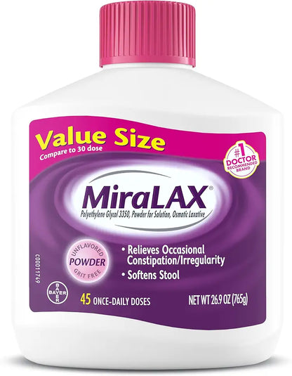 MIRALAX POWDER 30 DAY 510GM