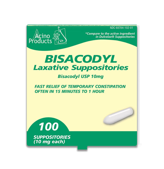 BISACODYL SU 10MG 50